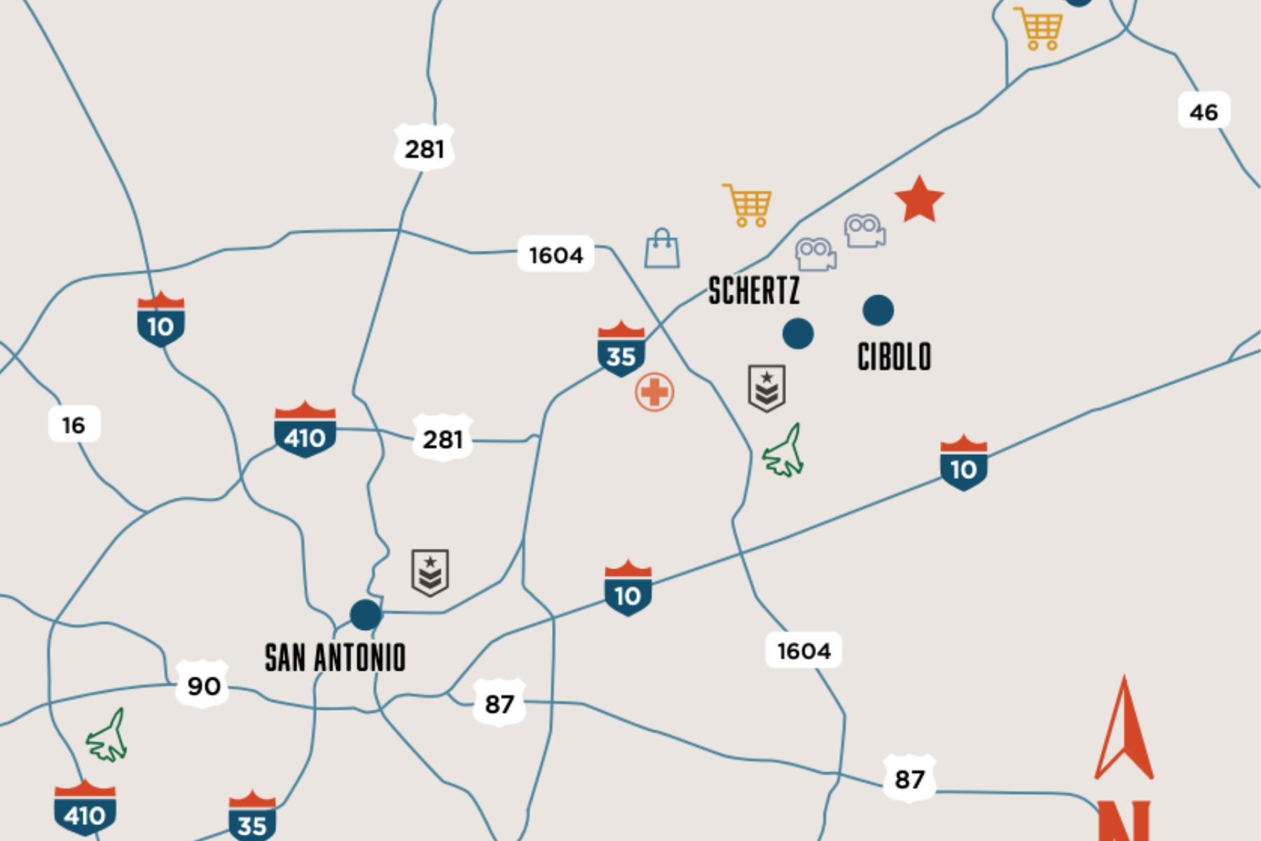 Homestead - Map